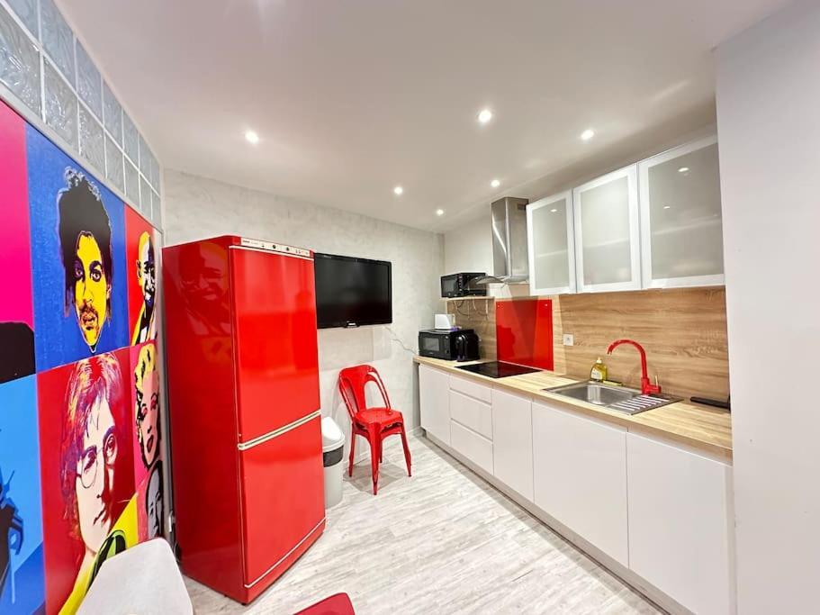 Appartement Avec 4 Chambres Doubles - Proche De La Mer, Des Transports Et De La Promenade Des Anglais Nizza Esterno foto