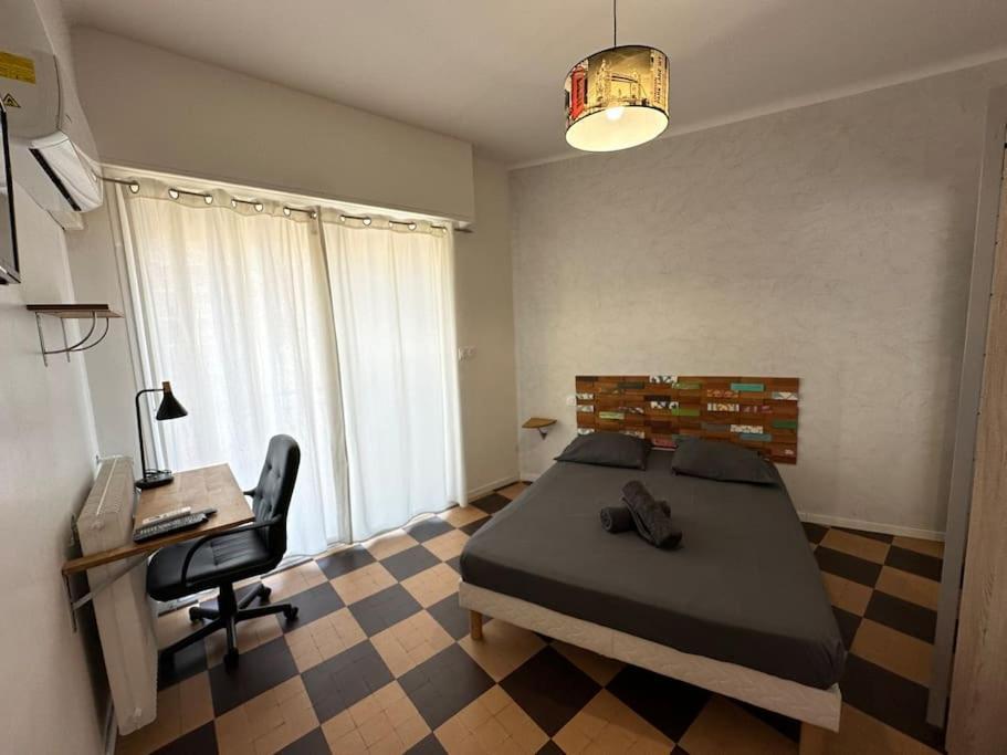 Appartement Avec 4 Chambres Doubles - Proche De La Mer, Des Transports Et De La Promenade Des Anglais Nizza Esterno foto