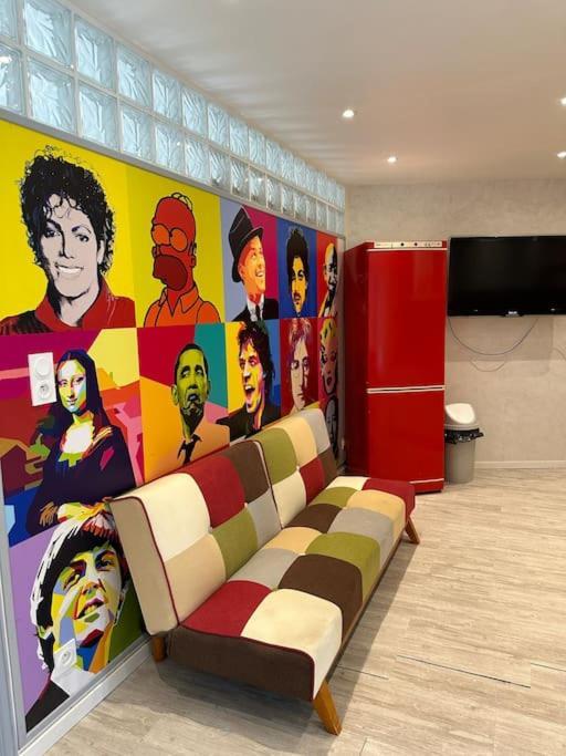 Appartement Avec 4 Chambres Doubles - Proche De La Mer, Des Transports Et De La Promenade Des Anglais Nizza Esterno foto