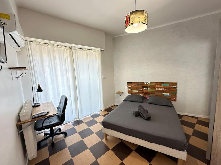 Appartement Avec 4 Chambres Doubles - Proche De La Mer, Des Transports Et De La Promenade Des Anglais Nizza Esterno foto