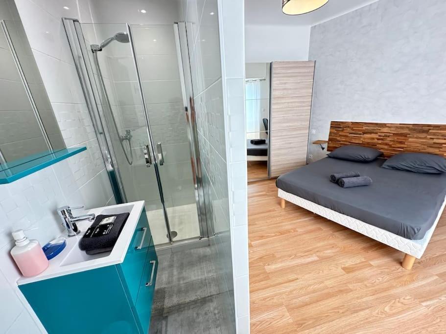 Appartement Avec 4 Chambres Doubles - Proche De La Mer, Des Transports Et De La Promenade Des Anglais Nizza Esterno foto