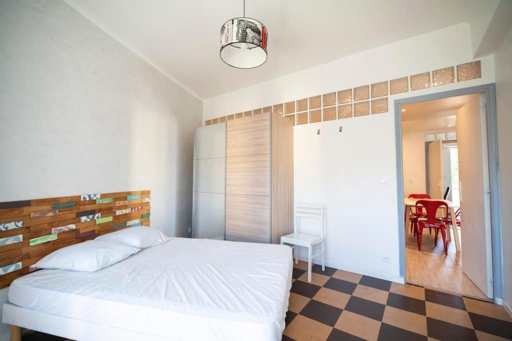 Appartement Avec 4 Chambres Doubles - Proche De La Mer, Des Transports Et De La Promenade Des Anglais Nizza Esterno foto