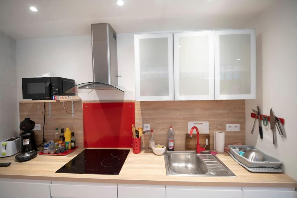 Appartement Avec 4 Chambres Doubles - Proche De La Mer, Des Transports Et De La Promenade Des Anglais Nizza Esterno foto