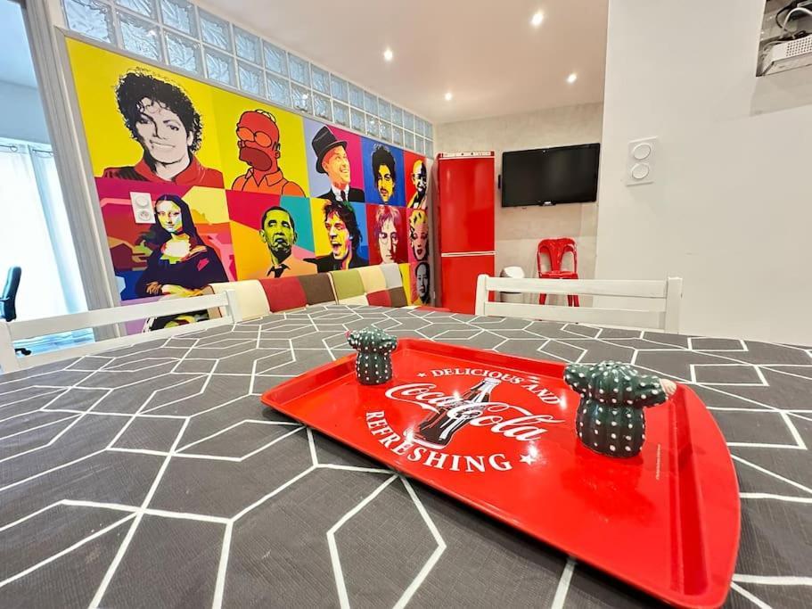 Appartement Avec 4 Chambres Doubles - Proche De La Mer, Des Transports Et De La Promenade Des Anglais Nizza Esterno foto