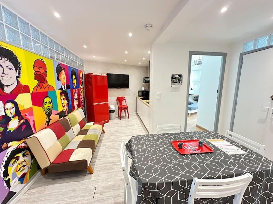 Appartement Avec 4 Chambres Doubles - Proche De La Mer, Des Transports Et De La Promenade Des Anglais Nizza Esterno foto